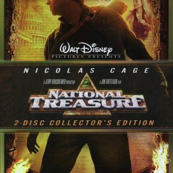 National Treasure 2 Disc Collectors Edition DVD 2004 Nicolas Cage Walt Disney - Picture 1 of 5